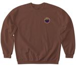 2027 Witches Paddle: Limited Time Only, a Cocoa Softstyle Crewneck Sweatshirt (back-view)