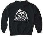 TAP 75th Anniversary Shirts, a Black Gildan Softstyle Pullover Hoodie (back-view)