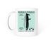 Science of Whales Conference Mug, a White Coffee Mug (back-view)