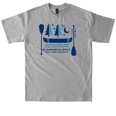 80th Anniversary&nbsp;, a Sport Grey Tall Classic Unisex Tee