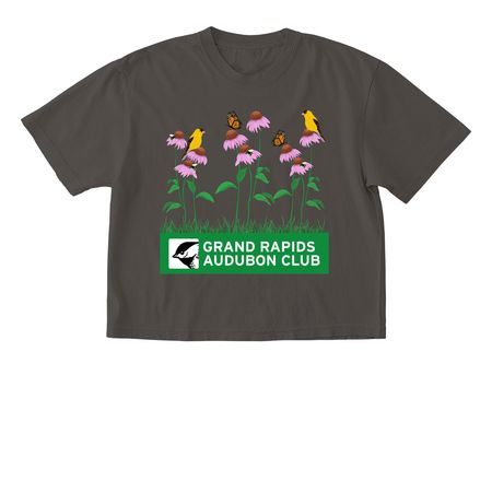 Birds, Bees, & Butterflies, a Pepper Comfort Colors Boxy Tee