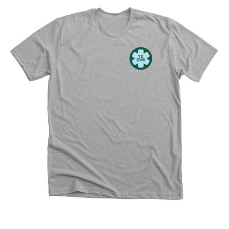 TZEMS Africa Tee - Dark, a Athletic Heather Premium Unisex Tee