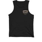 Mason's Heritage Farm 250th Edition, a Black Premium Cotton Tank (back-view)