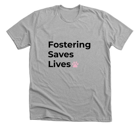 Fostering Tops, a Athletic Heather Premium Unisex Tee