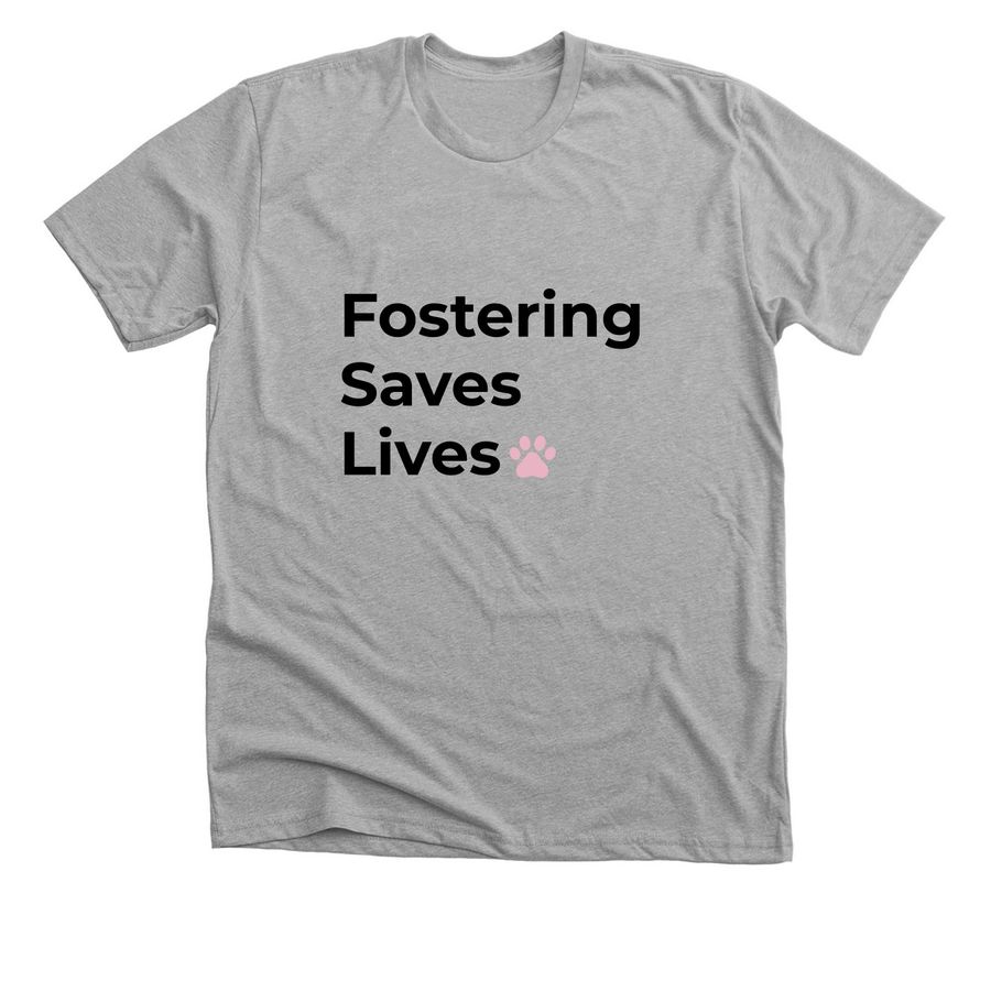 Fostering Tops, a Athletic Heather Premium Unisex Tee