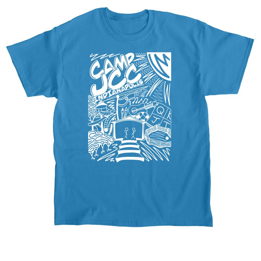 Camp JCC Graphic Tee, a Sapphire Classic Unisex Tee