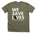 Dog Adoption Counselor Shirt, a Heather Olive Premium Unisex Tee