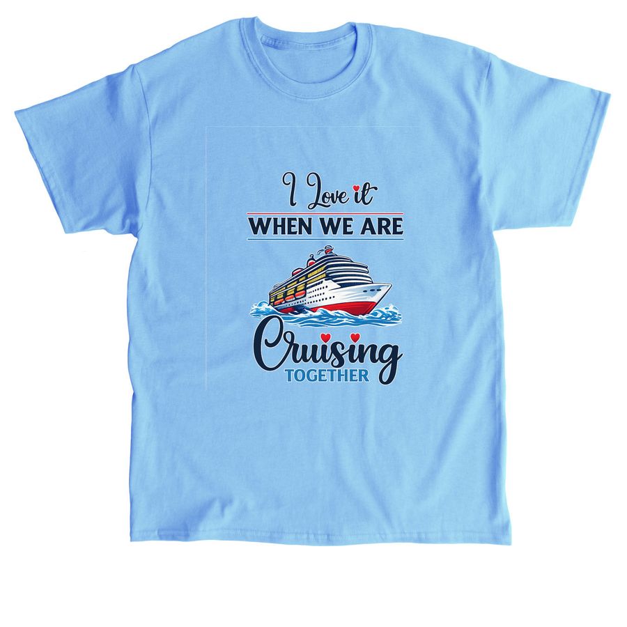 Family Reunion Cruise, a Carolina Blue Classic Unisex Tee
