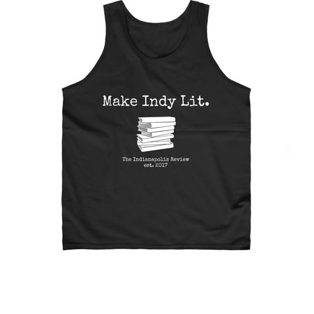 The Indianapolis Review Fundraiser, a Black Classic Unisex Tank Top