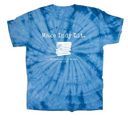 The Indianapolis Review Fundraiser, a Baby Blue Classic Tie Dye Tee