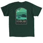 Semiquincentennial Tee (Adult Unisex), a Forest Green Classic Unisex Tee (back-view)