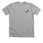 Team Ori Universal Sieger 2026, a Athletic Heather Premium Unisex Tee (back-view)