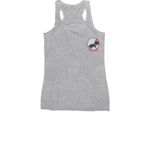 Team Ori Universal Sieger 2026, a Athletic Heather Women's Racerback (back-view)