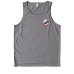 Team Ori Universal Sieger 2026, a Aluminum Grey Allmade Eco Triblend Tank (back-view)