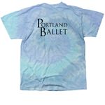2026 Summer Intensive Tee, a Lagoon Classic Tie Dye Tee (back-view)