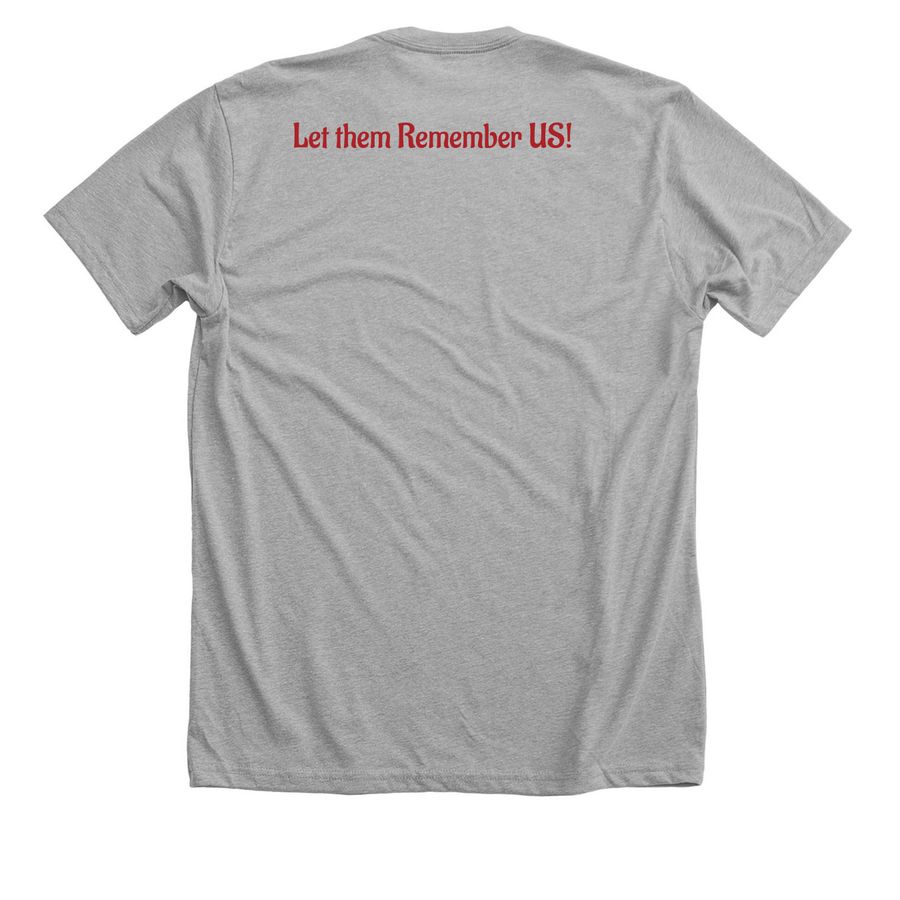 I survived June 26, 2026, a Athletic Heather Premium Unisex Tee (back-view)
