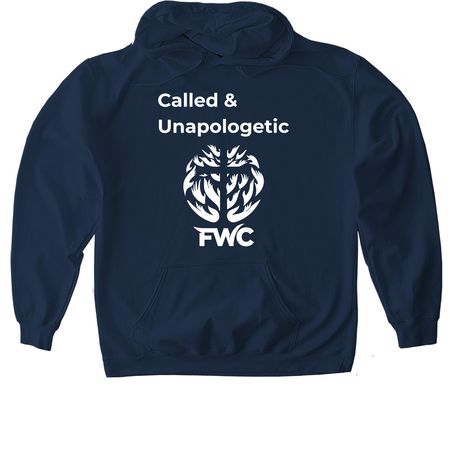 Called & Unapologetic, a Navy Gildan Softstyle Pullover Hoodie