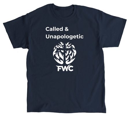 Called & Unapologetic, a Navy Classic Unisex Tee