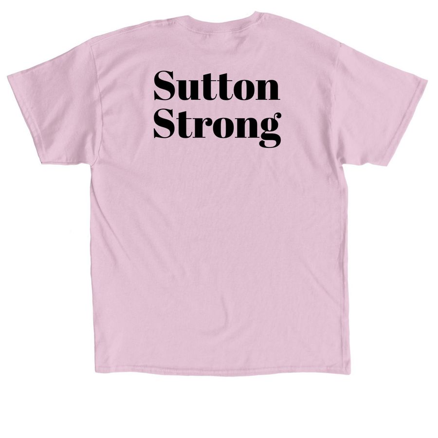 Support Will Sutton's Cancer Journey, a Light Pink Classic Unisex Tee (back-view)