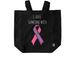 Aicardi Ribbon Tote Bag, a Black Recycled Cotton Tote Bag