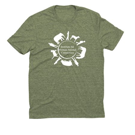 IHAC Logo Gear, a Olive You Green Allmade Eco Triblend Unisex Tee