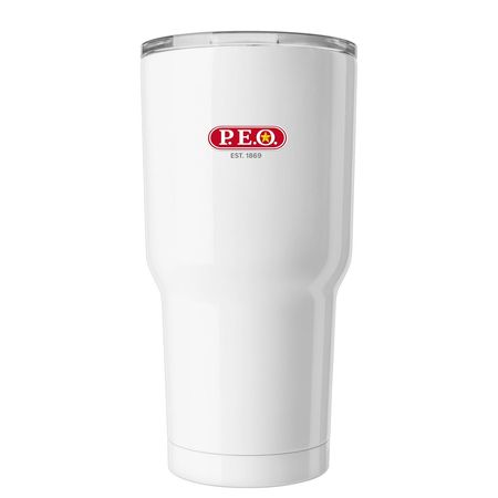 Tumbler, a White Insulated Tumbler