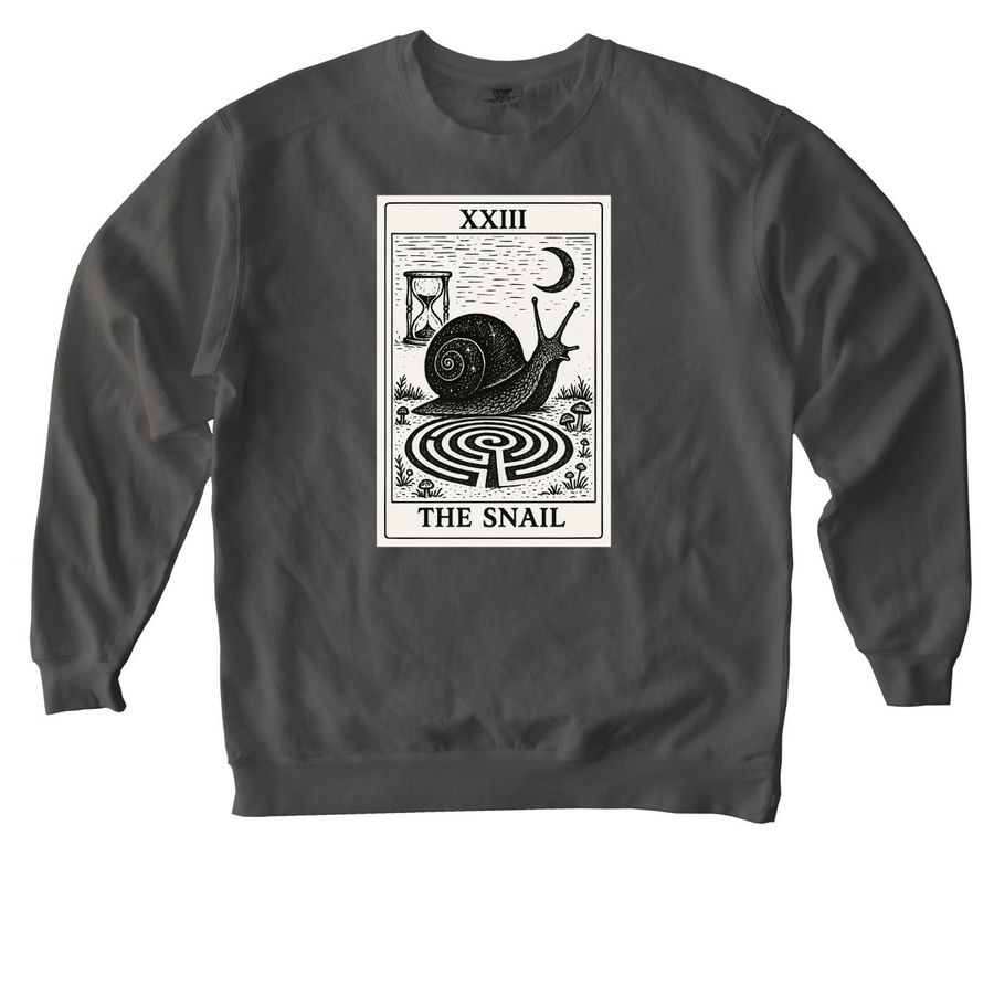 The Snail, a Pepper Comfort Colors Crewneck Sweatshirt