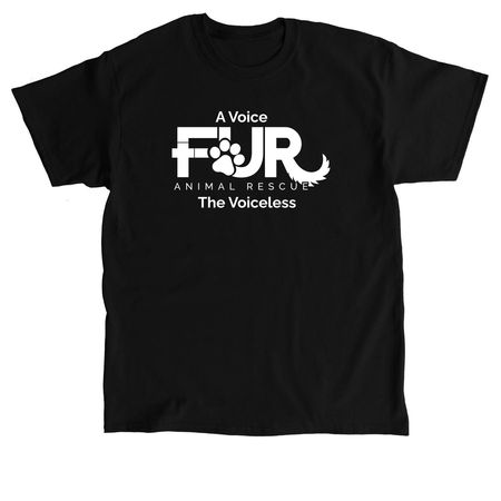 More Shirts FUR Paws, a Black Classic Unisex Tee