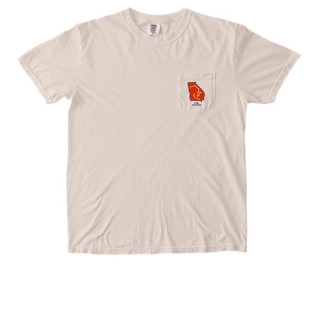 Alumni Pocket Tee, a Ivory Comfort Colors Pocket Tee