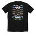 Clean Water Crisis Tour, a Solid Black Blend Premium Unisex Tee (back-view)