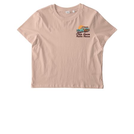 Beach Bunny Vibes, a Fresh Peach Stanley/Stella Women?s Stella Muser Tee
