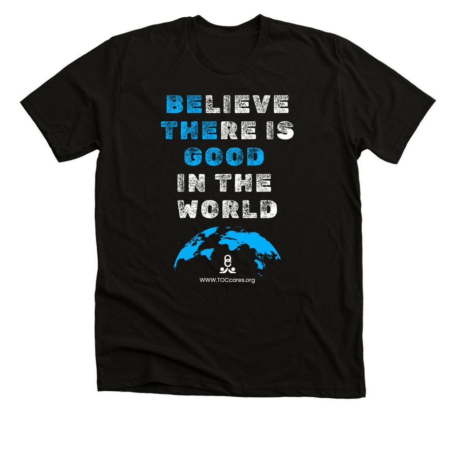 Be The Good Shirt, a Solid Black Blend Premium Unisex Tee