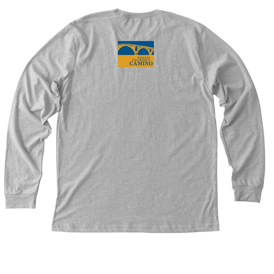Capital Area Chapter, a Athletic Heather Premium Long Sleeve Tee (back-view)