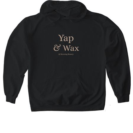 Yap n wax, a Black Gildan Softstyle Pullover Hoodie