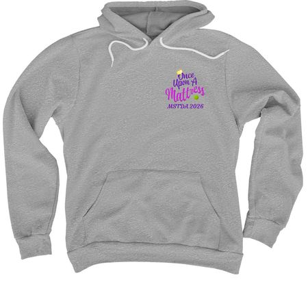 Once Upon A Mattress Shirts, a Athletic Heather Premium Pullover Hoodie