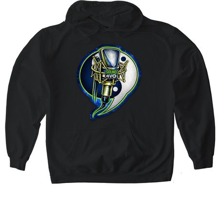 Zen4VO&nbsp;, a Black Gildan Softstyle Pullover Hoodie