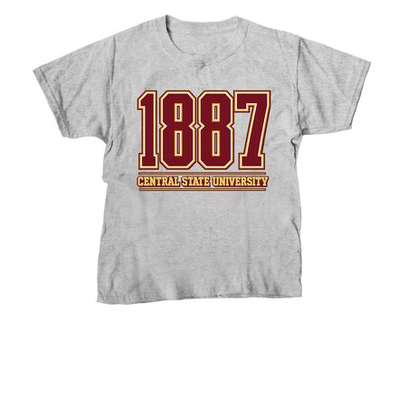 "1887, a Sport Grey Youth Unisex Tee