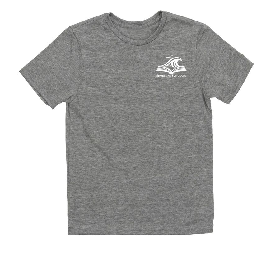 Curiosity Crew Collection&nbsp;, a Aluminum Grey Allmade Youth Eco Triblend Tee