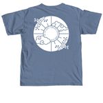Ac2 Swag, a Blue Jean Comfort Colors Unisex Tee (back-view)