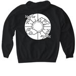 Ac2 Swag, a Black Gildan Softstyle Pullover Hoodie (back-view)