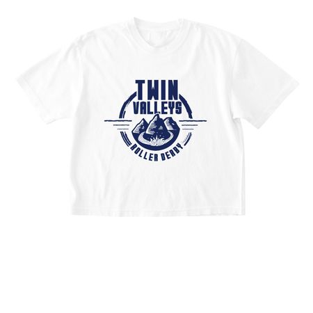 TVRD Logo T-Shirt, a White Comfort Colors Boxy Tee