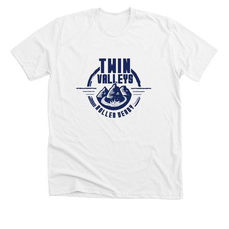 TVRD Logo T-Shirt, a Solid White Blend Premium Unisex Tee