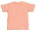 Less Meanies More Weenies - SDS Dachshunds, a Neon Cantaloupe Comfort Colors Unisex Tee (back-view)