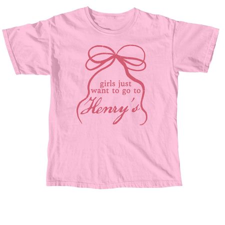 Henry's Books, a Blossom Comfort Colors Unisex Tee