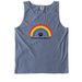 Rainbow Tank Top, a Blue Jean Comfort Colors Tank Top
