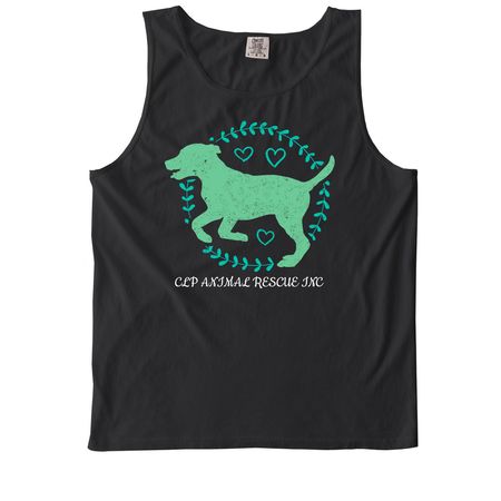 Dog shirt&nbsp;, a Black Comfort Colors Tank Top