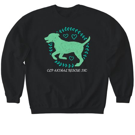 Dog shirt&nbsp;, a Black Softstyle Crewneck Sweatshirt