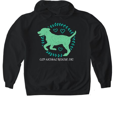 Dog shirt&nbsp;, a Black Gildan Softstyle Pullover Hoodie