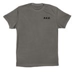 Rise. Kill. Eat.&nbsp;, a Storm Premium Cotton Tee (back-view)