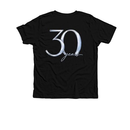 30th Anniversary, a Solid Black Blend Premium Youth Tee